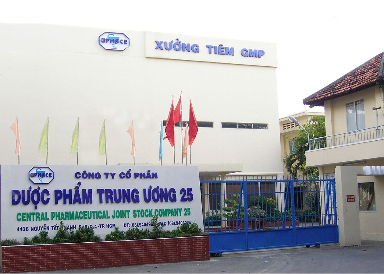 CÔNG TY CỔ PHẦN DƯỢC PHẨM TRUNG ƯƠNG 25 68